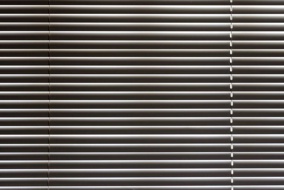 Close up of rich textured wooden custom blinds